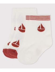 2 paires chaussettes...