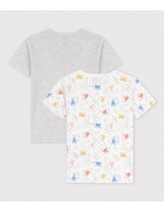2 tee shirts manches... 2
