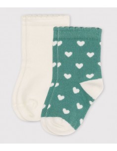 2 paires chaussettes...