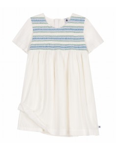 Robe manches courtes Ecume 2