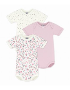 3 bodies us manches courtes...