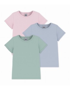 3 tee shirts manches...