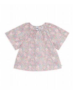 Blouse manches courtes...