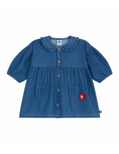 Robe manches longues denim...