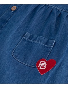 Robe manches longues denim... 2