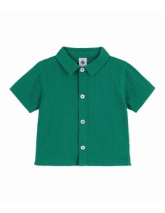 Chemise manches courtes Greeny