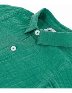 Chemise manches courtes Greeny 2