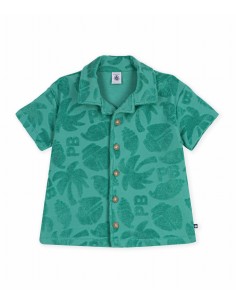 Chemise manches courtes Greeny
