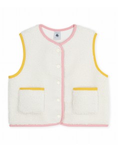Veste sherpa Milk