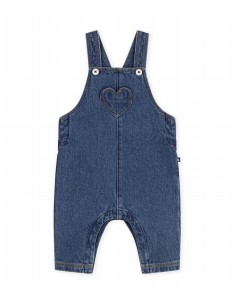 Salopette longue    denim...