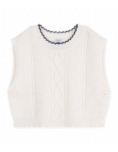 Pull sans manches...