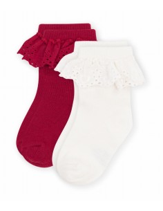 2 paires chaussettes...