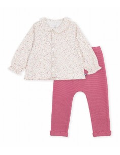Lot blouse+legg...