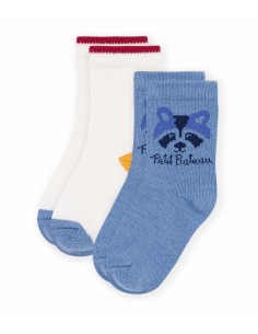 2 paires chaussettes...
