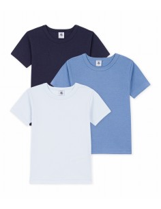 3 tee shirts manches...