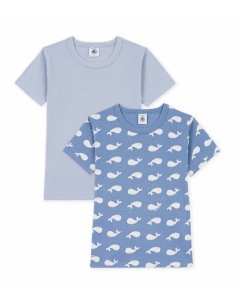 2 tee shirts manches...
